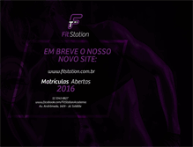 Tablet Screenshot of fitstation.com.br